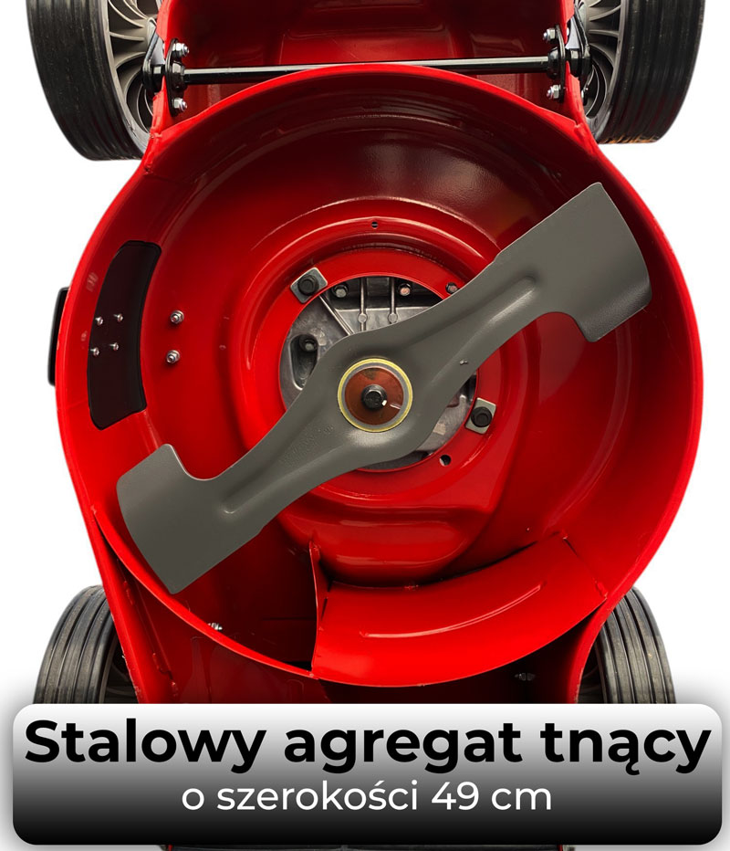 Agregat w kosiarce spalinowej Weibang WB506HC 3IN1